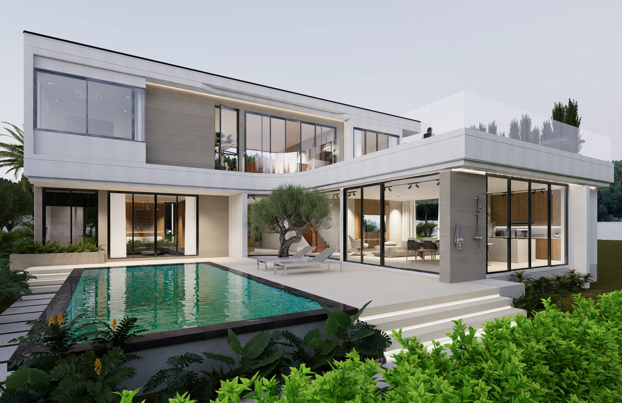 SINARA POOL VILLAS: Prices and layouts management company
